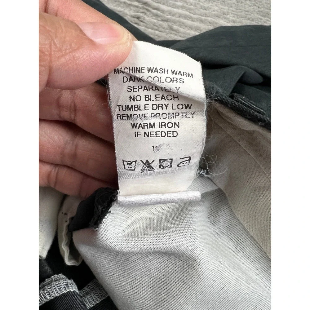 Farah Dress Pants Mens 36x32 Gray Double Pleated Cuffed Straight Leg Trousers